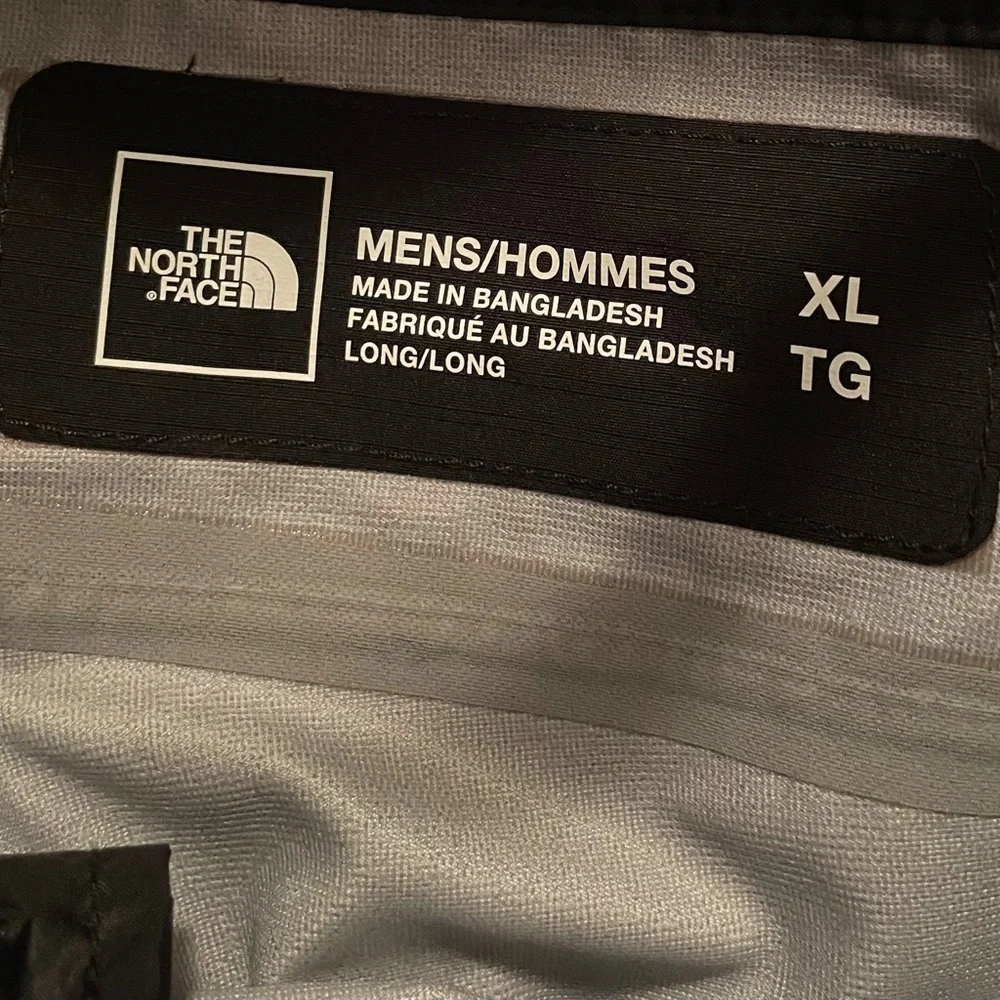 The North Face Men Dragline Dryvent Waterproof Shell Ski Bibs Pants Black